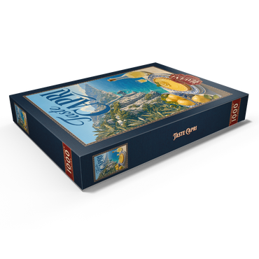 Darstellung des Puzzle Motivs Capri Italy Coastal Lemon Dessert 1000 Puzzle Schachtel Ansicht1