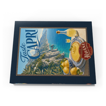 Darstellung des Puzzle Motivs Capri Italy Coastal Lemon Dessert 200 Puzzle Schachtel Ansicht3