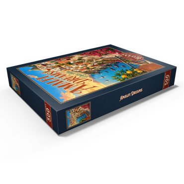 Darstellung des Puzzle Motivs Amalfi Coast Sunset Romance 500 Puzzle Schachtel Ansicht1