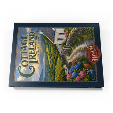 Darstellung des Puzzle Motivs Ireland Cottage Emerald Evening 500 Puzzle Schachtel Ansicht3