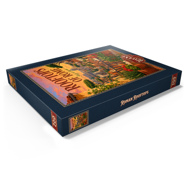 Darstellung des Puzzle Motivs Rome Rooftops Sunset Romance 200 Puzzle Schachtel Ansicht1