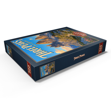 Darstellung des Puzzle Motivs Majestic Mountain Sunset Splendor 500 Puzzle Schachtel Ansicht1
