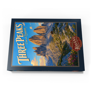 Darstellung des Puzzle Motivs Majestic Mountain Sunset Splendor 500 Puzzle Schachtel Ansicht3