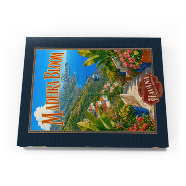 Darstellung des Puzzle Motivs Madeira Coastal Bloom Paradise 200 Puzzle Schachtel Ansicht3