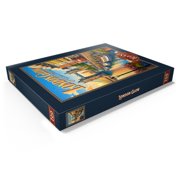 Darstellung des Puzzle Motivs London Thames Evening Glow 200 Puzzle Schachtel Ansicht1