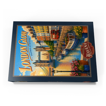 Darstellung des Puzzle Motivs London Thames Evening Glow 500 Puzzle Schachtel Ansicht3
