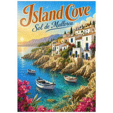 Darstellung des Puzzle Motivs puzzleplate Sol de Mallorca Coastal Sunset Charm 1000 Puzzle