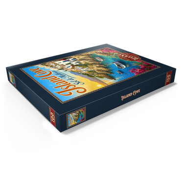 Darstellung des Puzzle Motivs Sol de Mallorca Coastal Sunset Charm 100 Puzzle Schachtel Ansicht1
