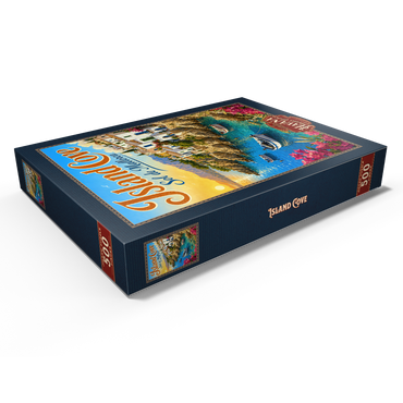 Darstellung des Puzzle Motivs Sol de Mallorca Coastal Sunset Charm 500 Puzzle Schachtel Ansicht1