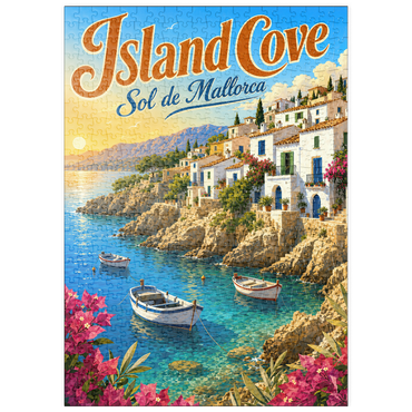 Darstellung des Puzzle Motivs puzzleplate Sol de Mallorca Coastal Sunset Charm 500 Puzzle