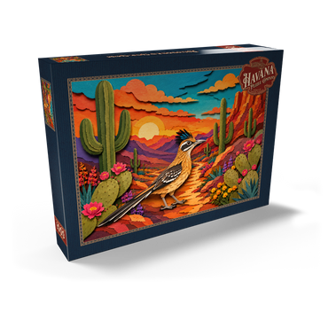 Darstellung des Puzzle Motivs Roadrunner in Cactus Canyon 1000 Puzzle Schachtel Ansicht2