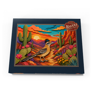 Darstellung des Puzzle Motivs Roadrunner in Cactus Canyon 200 Puzzle Schachtel Ansicht3