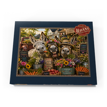 Darstellung des Puzzle Motivs Farm Fresh Donkey Crew 100 Puzzle Schachtel Ansicht3