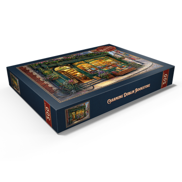 Darstellung des Puzzle Motivs Charming Dublin Bookstore 500 Puzzle Schachtel Ansicht1