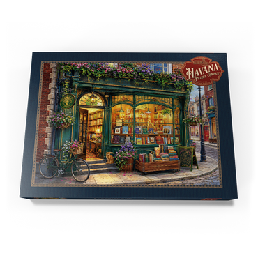 Darstellung des Puzzle Motivs Charming Dublin Bookstore 500 Puzzle Schachtel Ansicht3