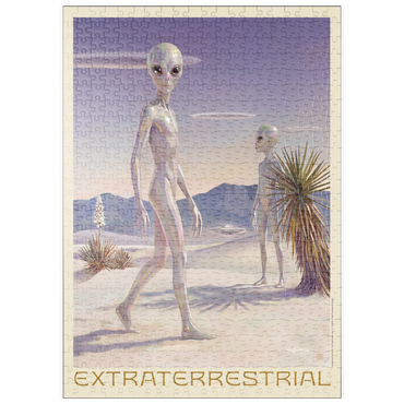 Darstellung des Puzzle Motivs puzzleplate Legends Of The National Parks: Extraterrestrial (White Sands) 500 Puzzle