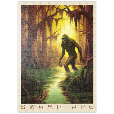 Darstellung des Puzzle Motivs puzzleplate Legends Of The National Parks: Swamp Ape Sighting 200 Puzzle