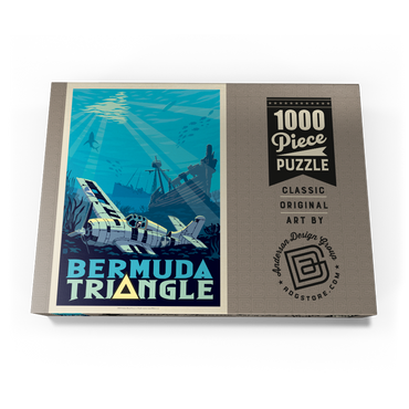 Darstellung des Puzzle Motivs Bermuda Triangle Shipwreck Mystery 1000 Puzzle Schachtel Ansicht3