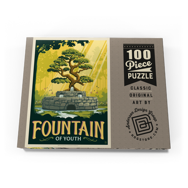 Darstellung des Puzzle Motivs Fountain Of Youth 100 Puzzle Schachtel Ansicht3
