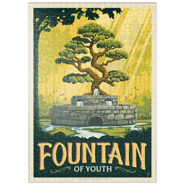Darstellung des Puzzle Motivs puzzleplate Fountain Of Youth 500 Puzzle