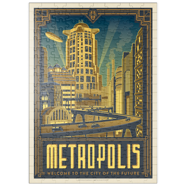 Darstellung des Puzzle Motivs puzzleplate Metropolis: City Of The Future 200 Puzzle
