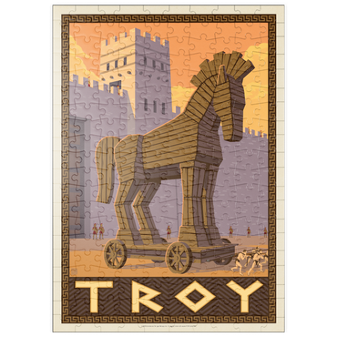 Darstellung des Puzzle Motivs puzzleplate Troy: Gift Of The Trojan Horse 200 Puzzle