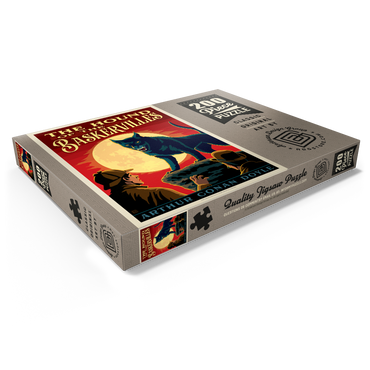 Darstellung des Puzzle Motivs The Hound Of The Baskervilles: Arthur Conan Doyle 200 Puzzle Schachtel Ansicht1