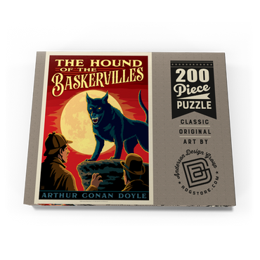 Darstellung des Puzzle Motivs The Hound Of The Baskervilles: Arthur Conan Doyle 200 Puzzle Schachtel Ansicht3