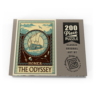 Darstellung des Puzzle Motivs The Odyssey: Homer 200 Puzzle Schachtel Ansicht3