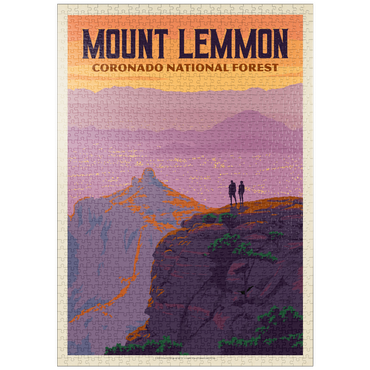 Darstellung des Puzzle Motivs puzzleplate Mount Lemmon: Coronado National Forest, AZ 1000 Puzzle