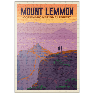 Darstellung des Puzzle Motivs puzzleplate Mount Lemmon: Coronado National Forest, AZ 200 Puzzle