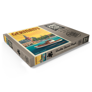 Darstellung des Puzzle Motivs Germany: Leer, East Frisia 200 Puzzle Schachtel Ansicht1
