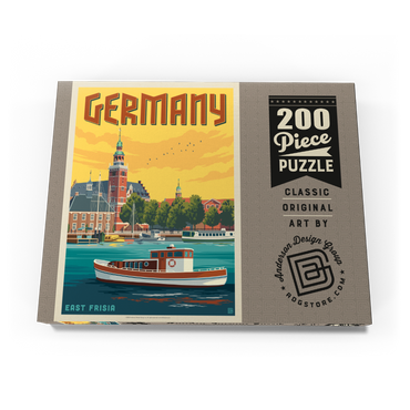 Darstellung des Puzzle Motivs Germany: Leer, East Frisia 200 Puzzle Schachtel Ansicht3