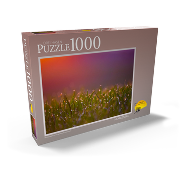Darstellung des Puzzle Motivs Morgentau 1000 Puzzle Schachtel Ansicht2