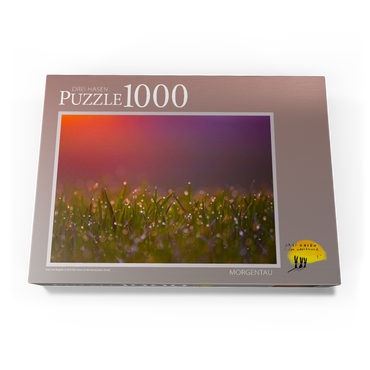 Darstellung des Puzzle Motivs Morgentau 1000 Puzzle Schachtel Ansicht3