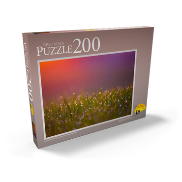 Darstellung des Puzzle Motivs Morgentau 200 Puzzle Schachtel Ansicht2