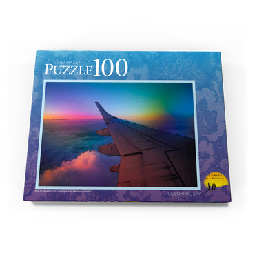Darstellung des Puzzle Motivs Colorful Sky 100 Puzzle Schachtel Ansicht3