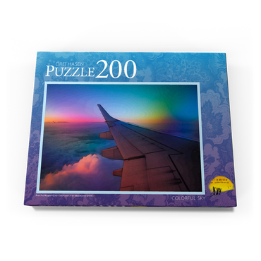 Darstellung des Puzzle Motivs Colorful Sky 200 Puzzle Schachtel Ansicht3
