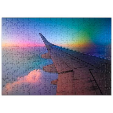 Darstellung des Puzzle Motivs puzzleplate Colorful Sky 200 Puzzle