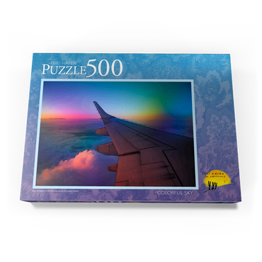 Darstellung des Puzzle Motivs Colorful Sky 500 Puzzle Schachtel Ansicht3