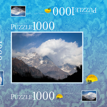 Darstellung des Puzzle Motivs Himalaya-Tosh 1000 Puzzle Schachtel 3D Modell