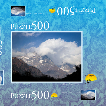 Darstellung des Puzzle Motivs Himalaya-Tosh 500 Puzzle Schachtel 3D Modell
