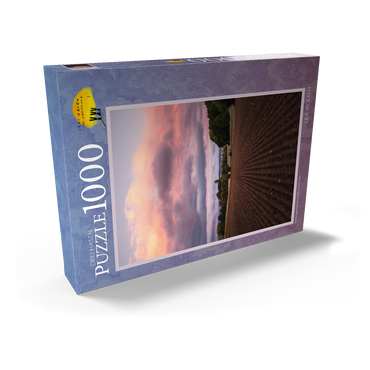 Darstellung des Puzzle Motivs Lila Wolken 1000 Puzzle Schachtel Ansicht2