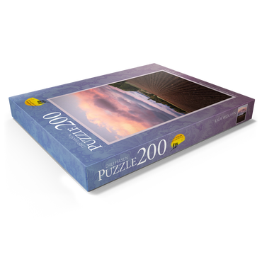 Darstellung des Puzzle Motivs Lila Wolken 200 Puzzle Schachtel Ansicht1