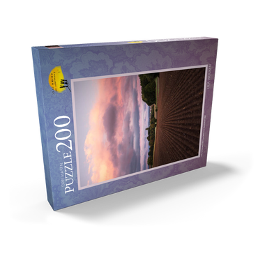 Darstellung des Puzzle Motivs Lila Wolken 200 Puzzle Schachtel Ansicht2