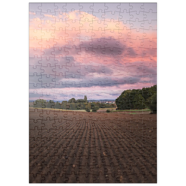 Darstellung des Puzzle Motivs puzzleplate Lila Wolken 200 Puzzle