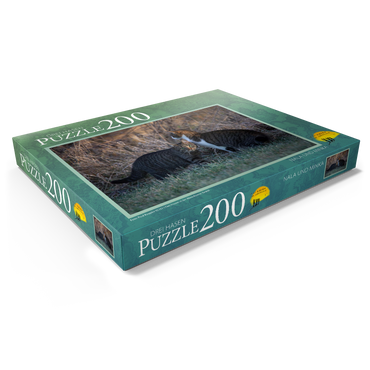 Darstellung des Puzzle Motivs Nala und Minka 200 Puzzle Schachtel Ansicht1
