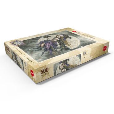 Darstellung des Puzzle Motivs Broom - Victoria Francés - Misty Circus 500 Puzzle Schachtel Ansicht1