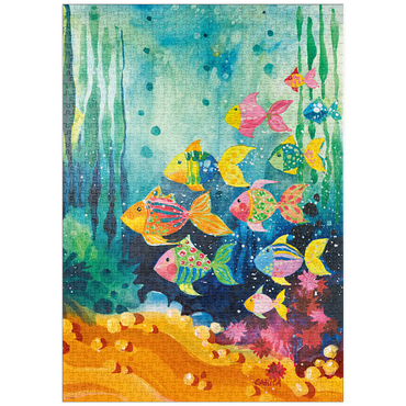 Darstellung des Puzzle Motivs puzzleplate Shoal of Fish - Gabila - Lovely Times 1000 Puzzle