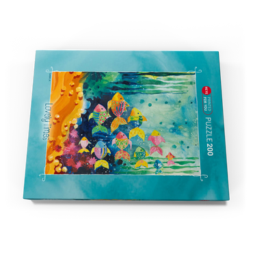 Darstellung des Puzzle Motivs Shoal of Fish 200 Puzzle Schachtel Ansicht3